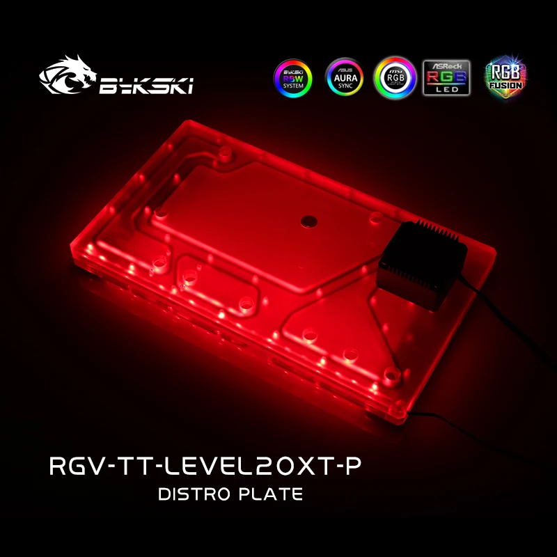 Bykski RGV-TT-LEVEL20XT-P Acry - Distro Plate Ddc Pump Combo 评论和价格