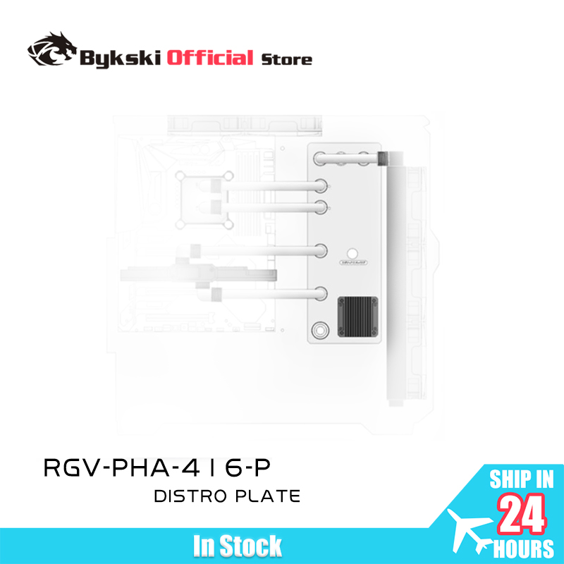 BYKSKI RGV-PHA-416-P Acrylic T - Distro Plate Ddc Pump Combo 评论和价格