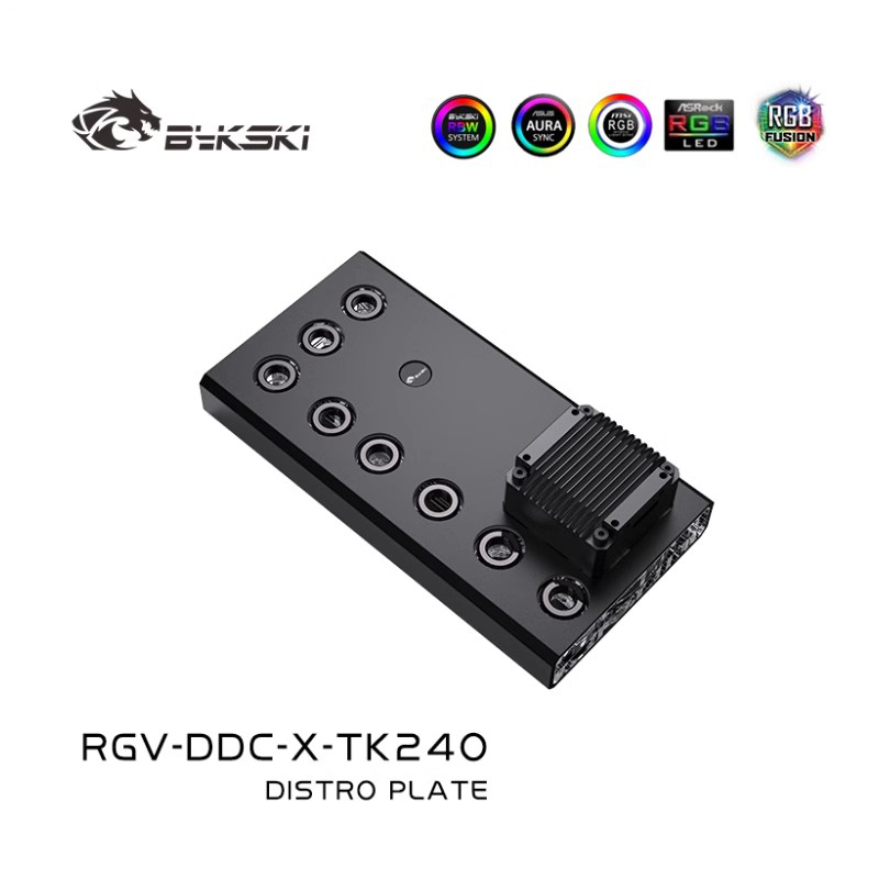 Bykski Acrylic Distro Plate /  - Distro Plate Ddc Pump Combo 评论和价格