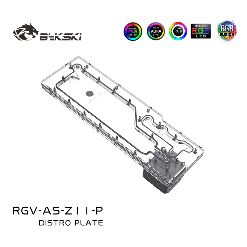 BYKSKI RGV-AS-Z11-P Acrylic Ta - Distro Plate Ddc Pump Combo 评论和价格