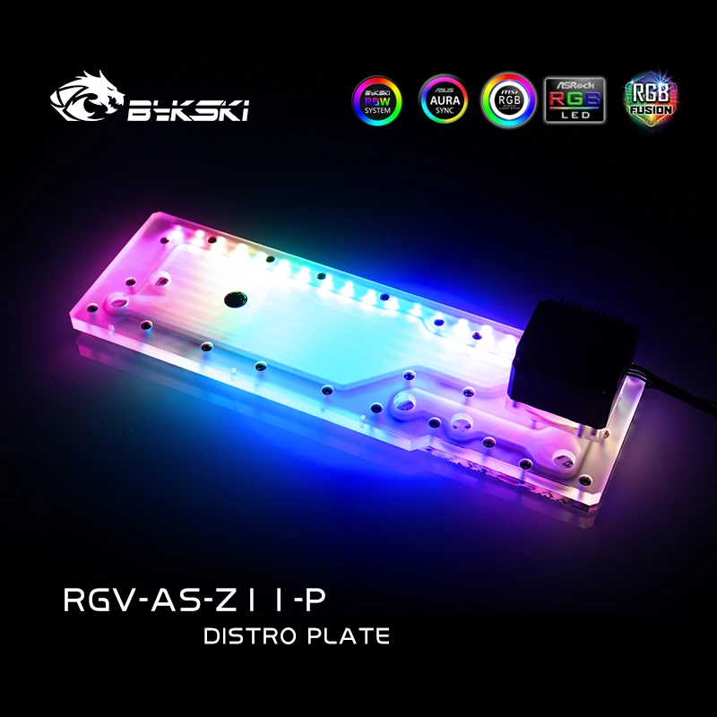 BYKSKI RGV-AS-Z11-P Acrylic Ta - Distro Plate Ddc Pump Combo 评论和价格