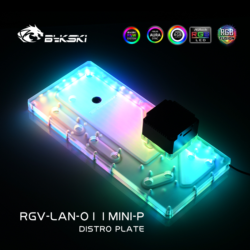 BYKSKI Water Cooling System Wa - Distro Plate Ddc Pump Combo 评论和价格