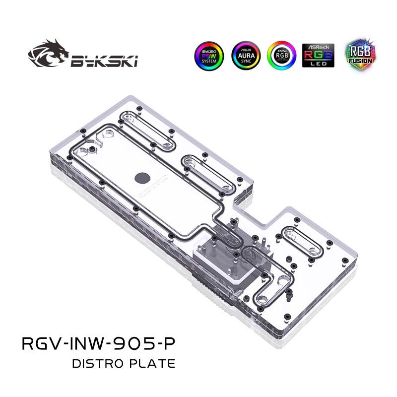 Bykski RGV-INW-905-P Acrylic D - Distro Plate Ddc Pump Combo 评论和价格
