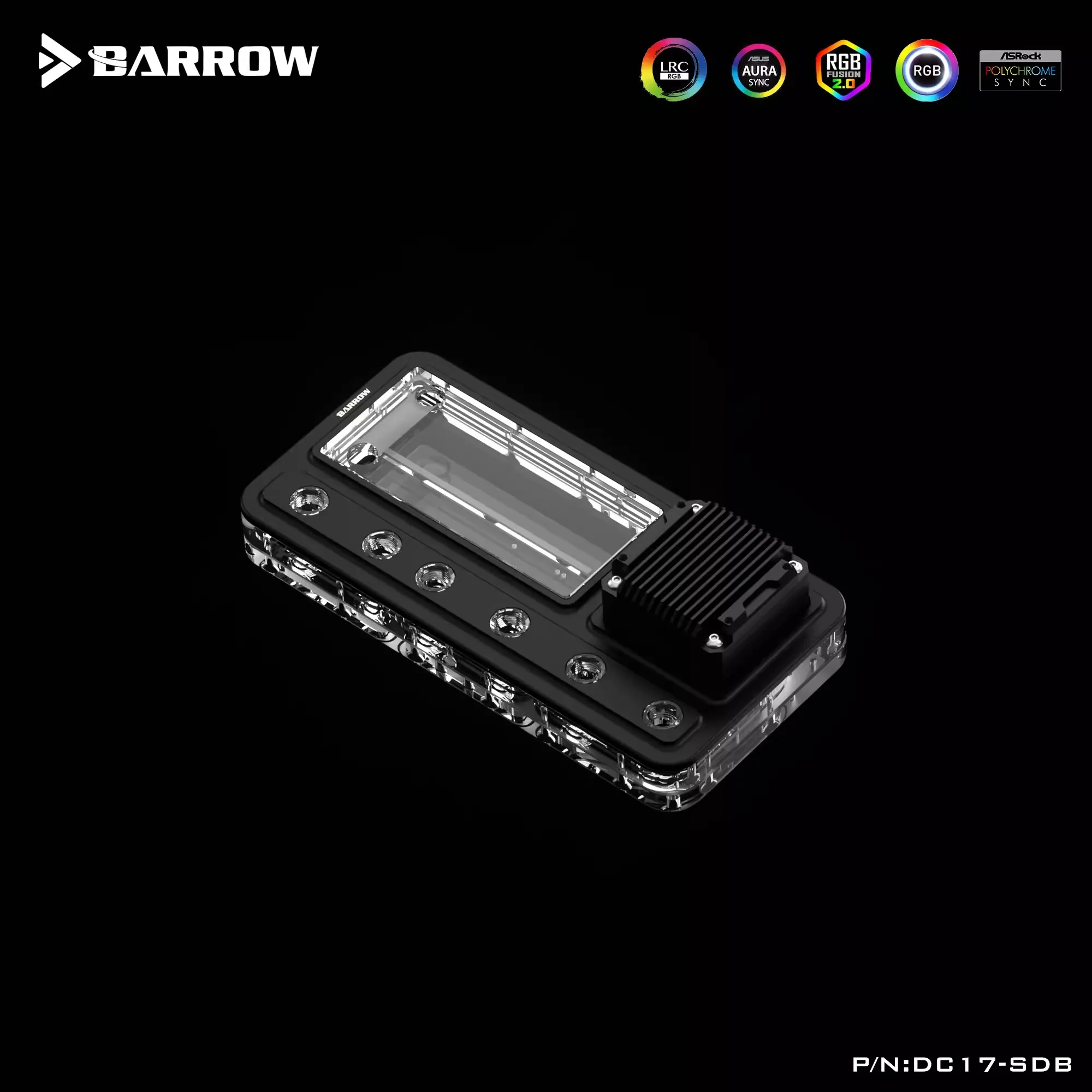 Barrow AIO Pump Reservoir Inte - Integrated Pump Reservoir Distro Plate 评论和价格