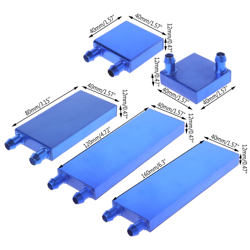 40 80 120 160mm Aluminum Water - Chiller Water Cooling System Pc 评论和价格